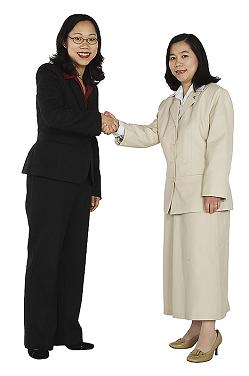 Welcome Handshake